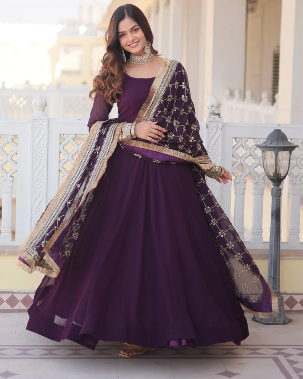 Luxury Embroidered Dress