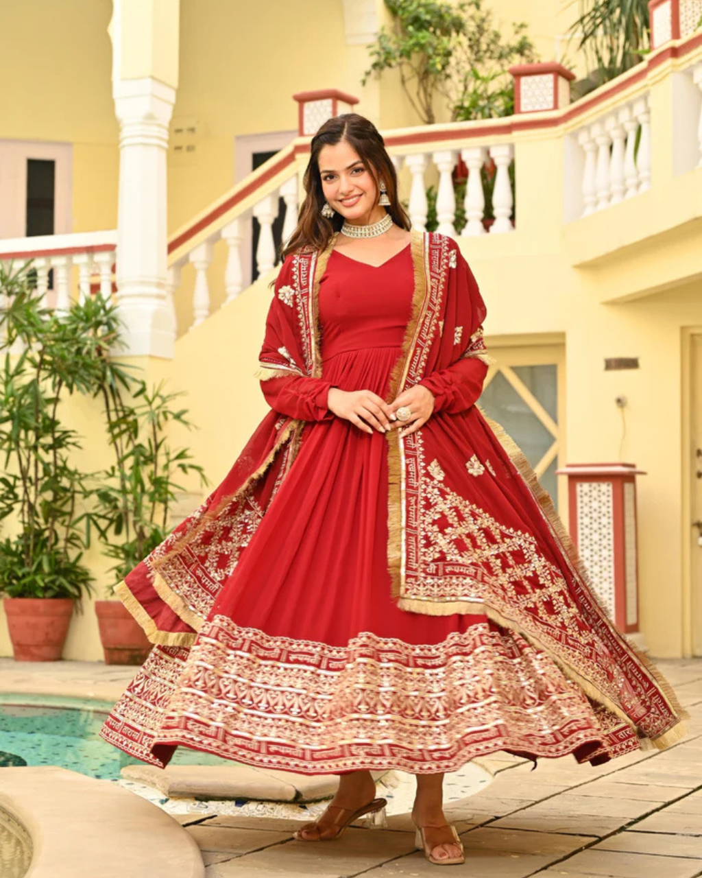 Contemporary A-Line Dress