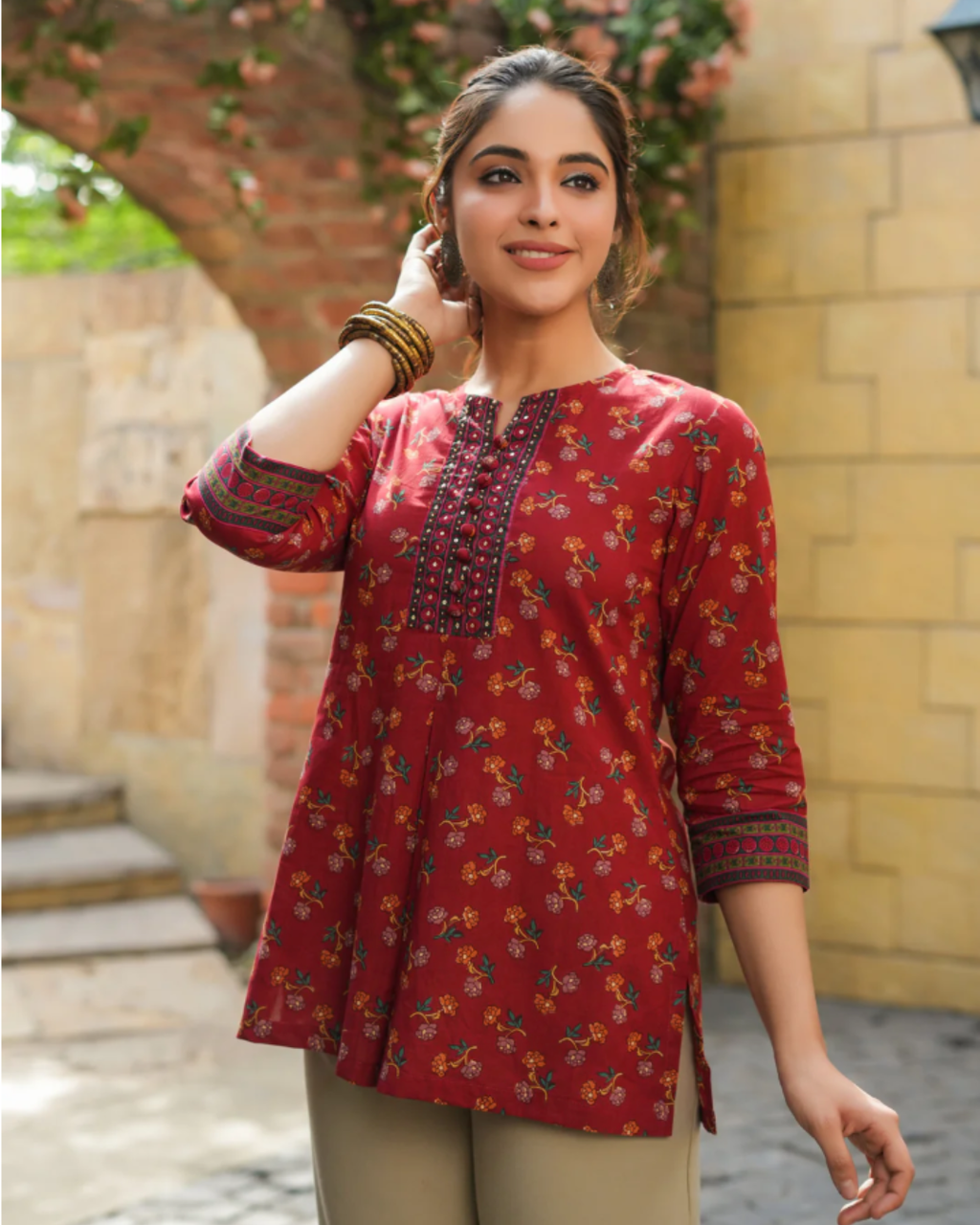 Contemporary A-Line Kurti