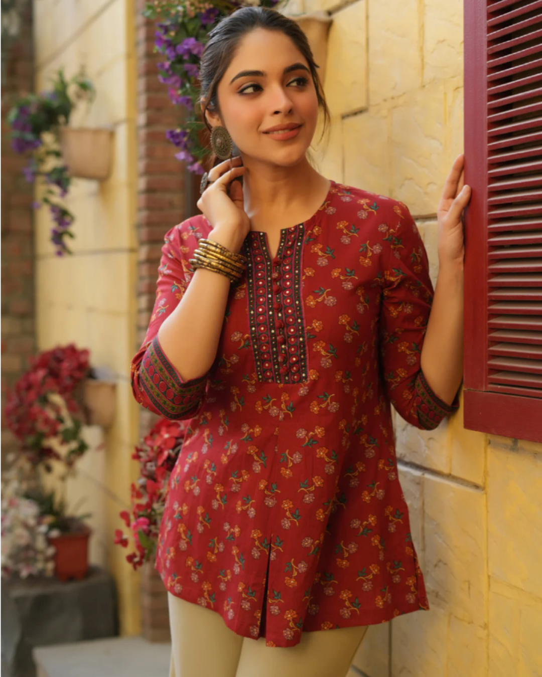 Contemporary A-Line Kurti