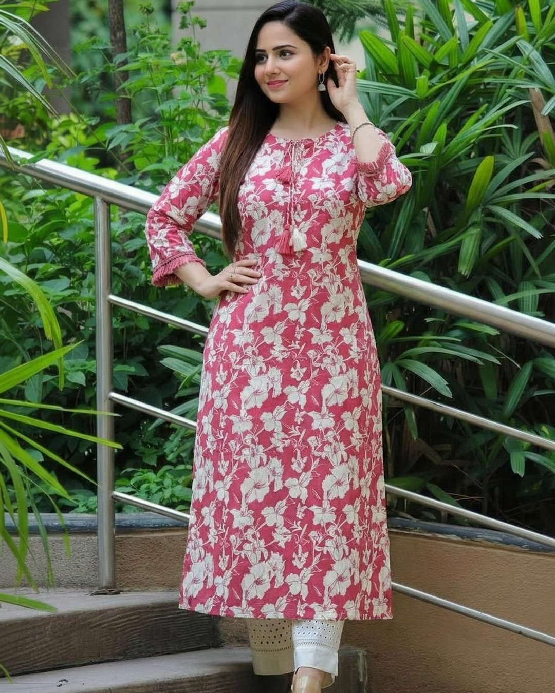Designer Chikankari Kurti