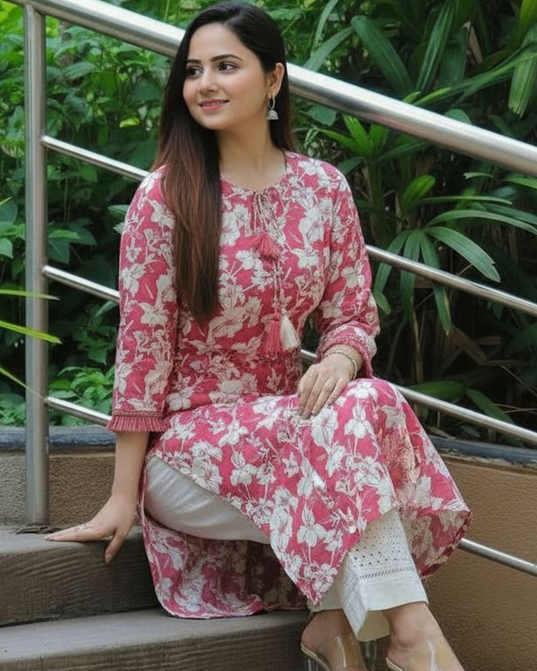 Designer Chikankari Kurti