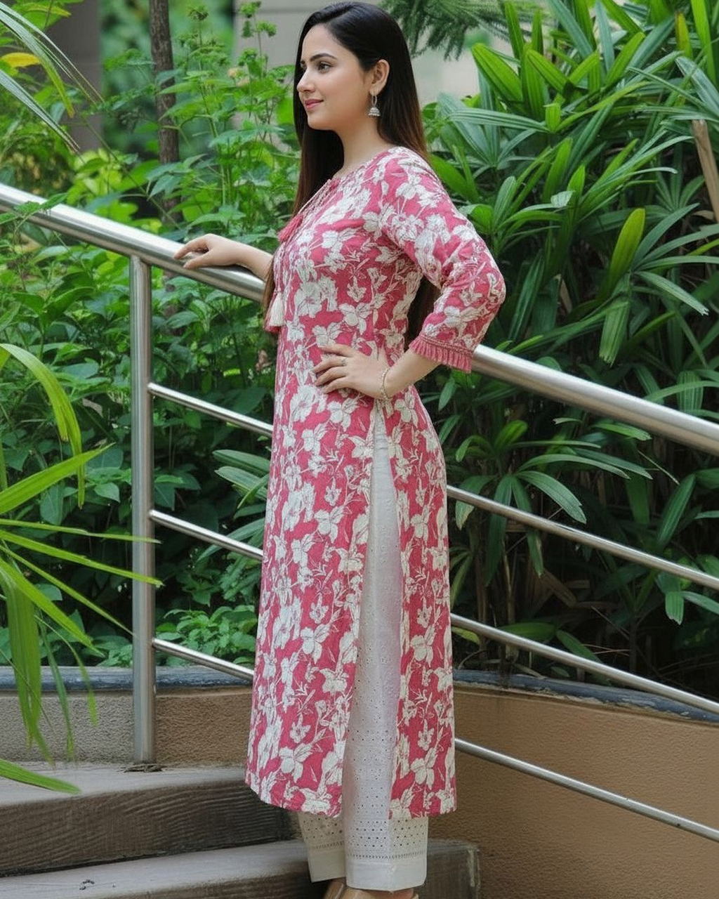 Designer Chikankari Kurti