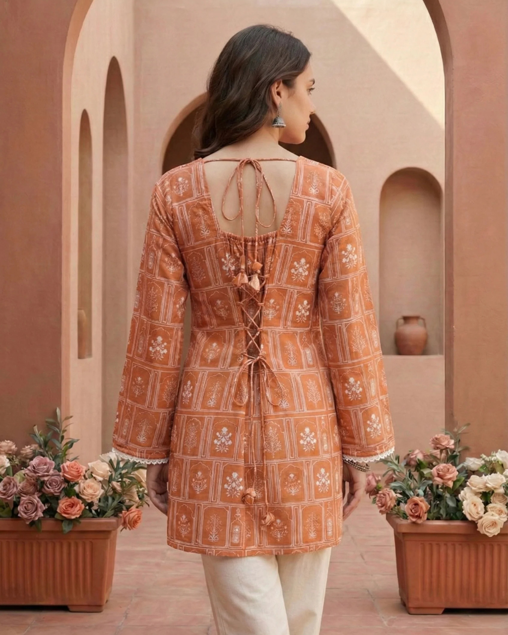 Festive Anarkali Kurti